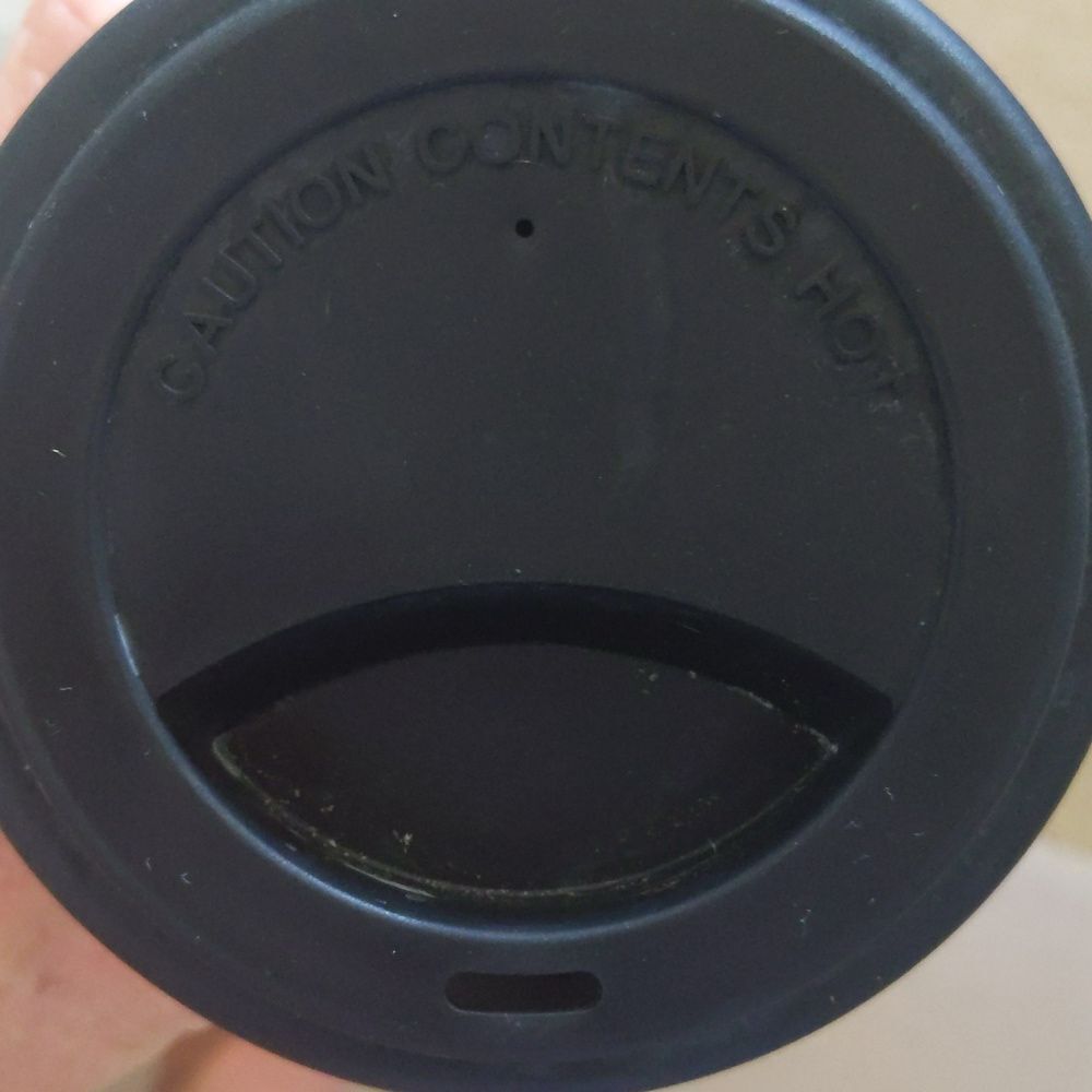 Home Essentials ceramic double walled travel mug, HAPPILY EVER AFTER - Picture 5 of 6